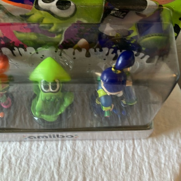 Nintendo: 2015 Splatoon Amiibo Set - Green, Blue, Orange - Picture 6 of 16